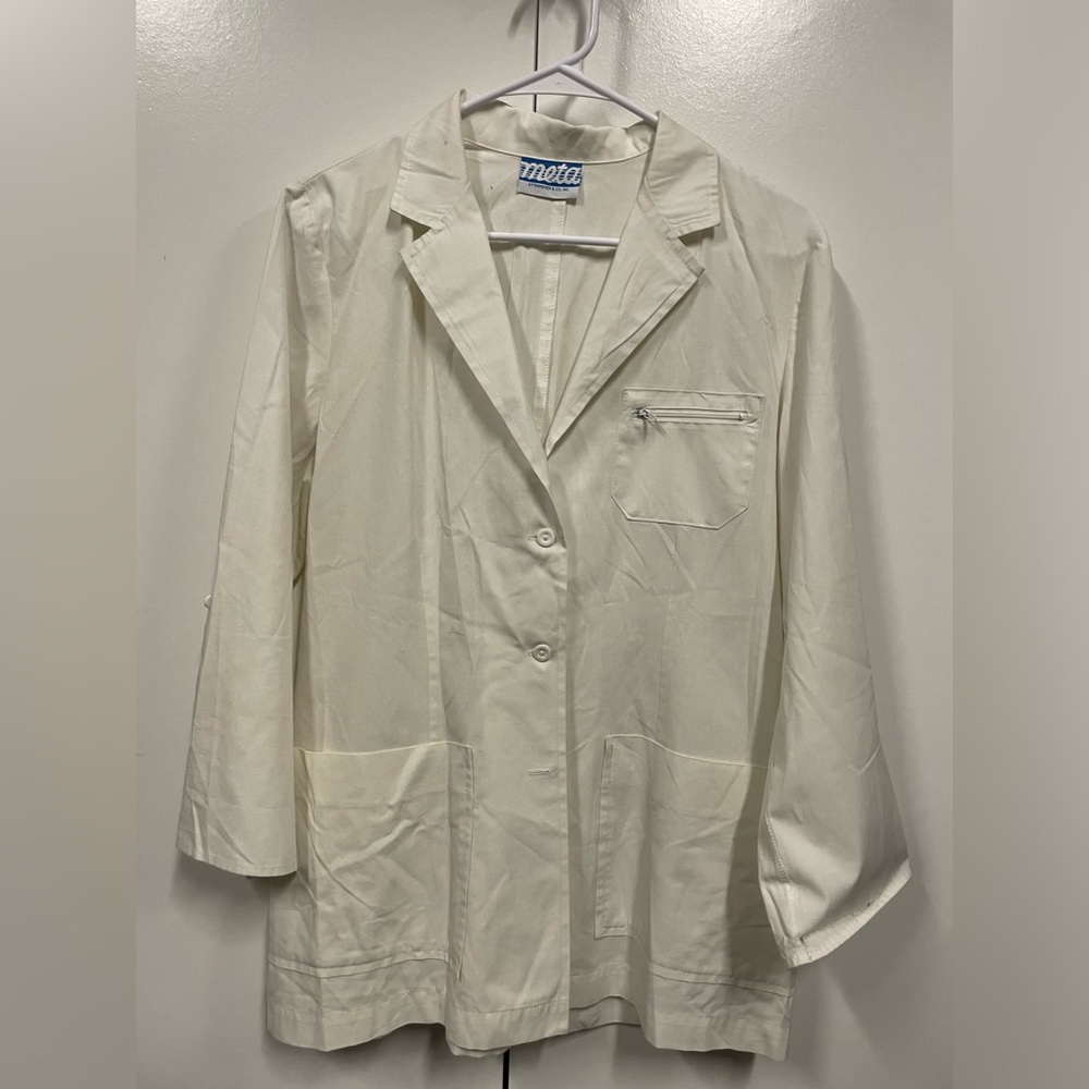 Lab coat - doctor, pharmacist, scientist Halloween costume. Career day at school